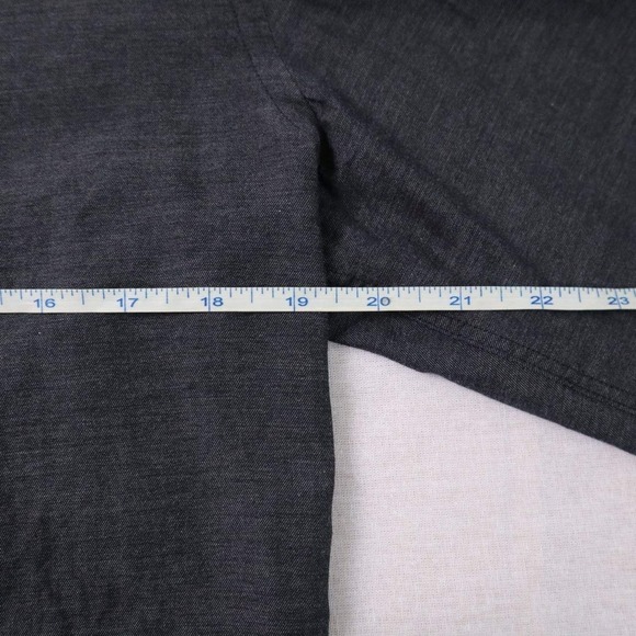 Hugo Boss Slim Fit Long Sleeve Button-Up Shirt Dark Gray Size 41/16 Turkey - Picture 4 of 8